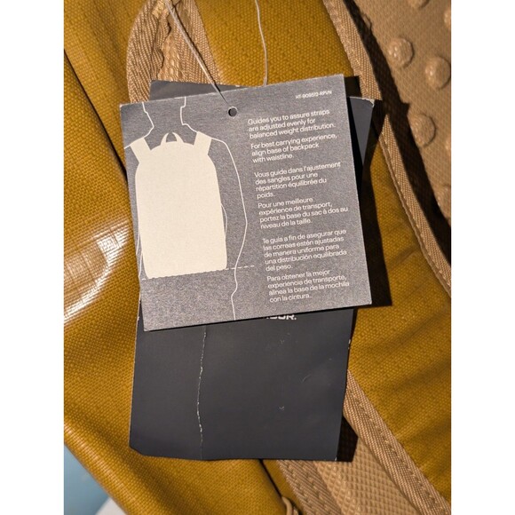 Under Armour UA Summit Small Backpack Coyote Camel Brown Waterproof $140 NEW - Picture 16 of 16